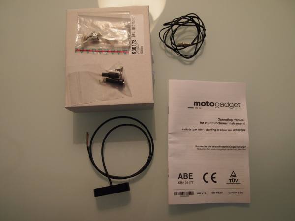 Contachilometri Digitale Motogadget Motoscope Mini